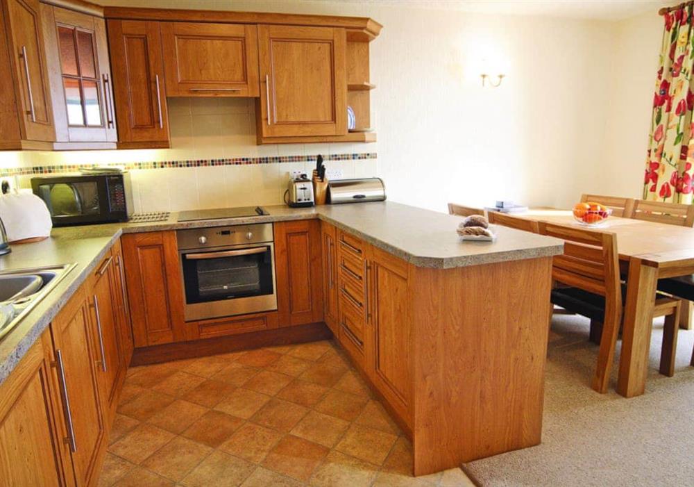 Rhiwgoch kitchen at Rhiwgoch in Harlech, Gwynedd