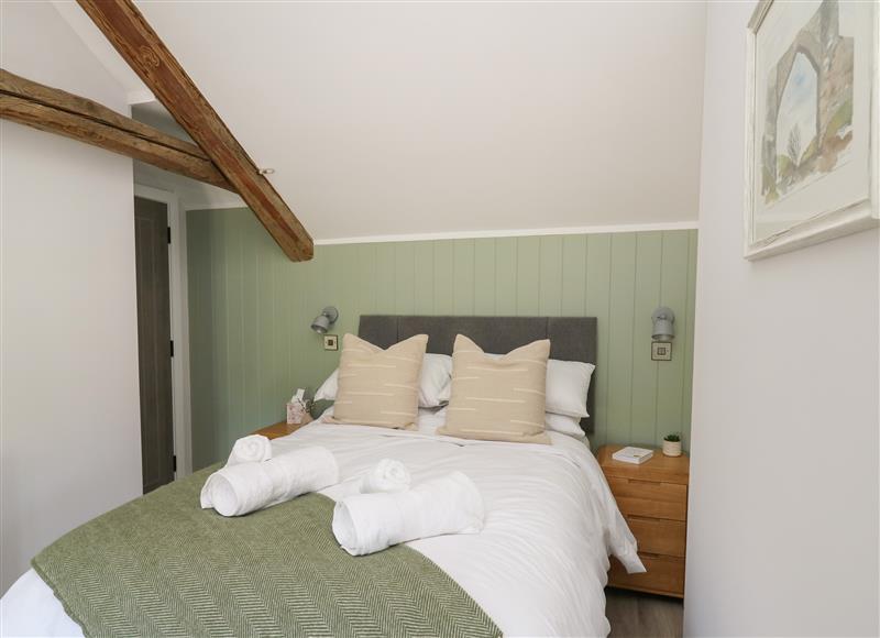 One of the 3 bedrooms at Rhiwmynach, Pontarfynach near Aberystwyth