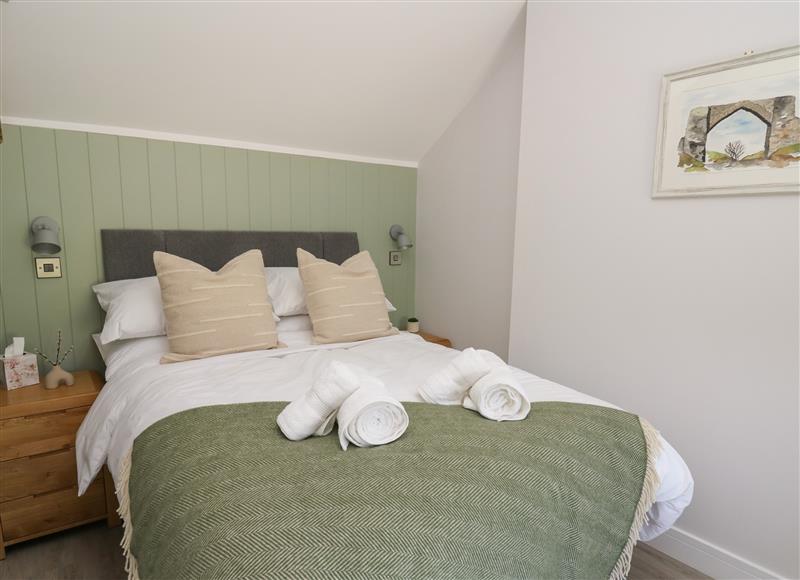 This is a bedroom at Rhiwmynach, Pontarfynach near Aberystwyth