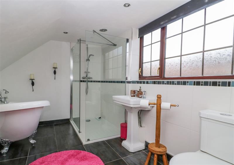 This is the bathroom at Rhodale Cottage, Skipsea