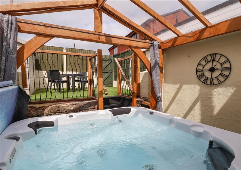 Spend some time in the pool at Rhos Street Retreat, Ruthin