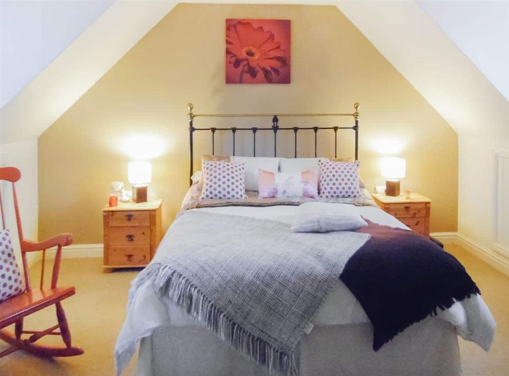 Double bedroom at Rhosyn Gwyn in Llechryd, near Cardigan, Dyfed