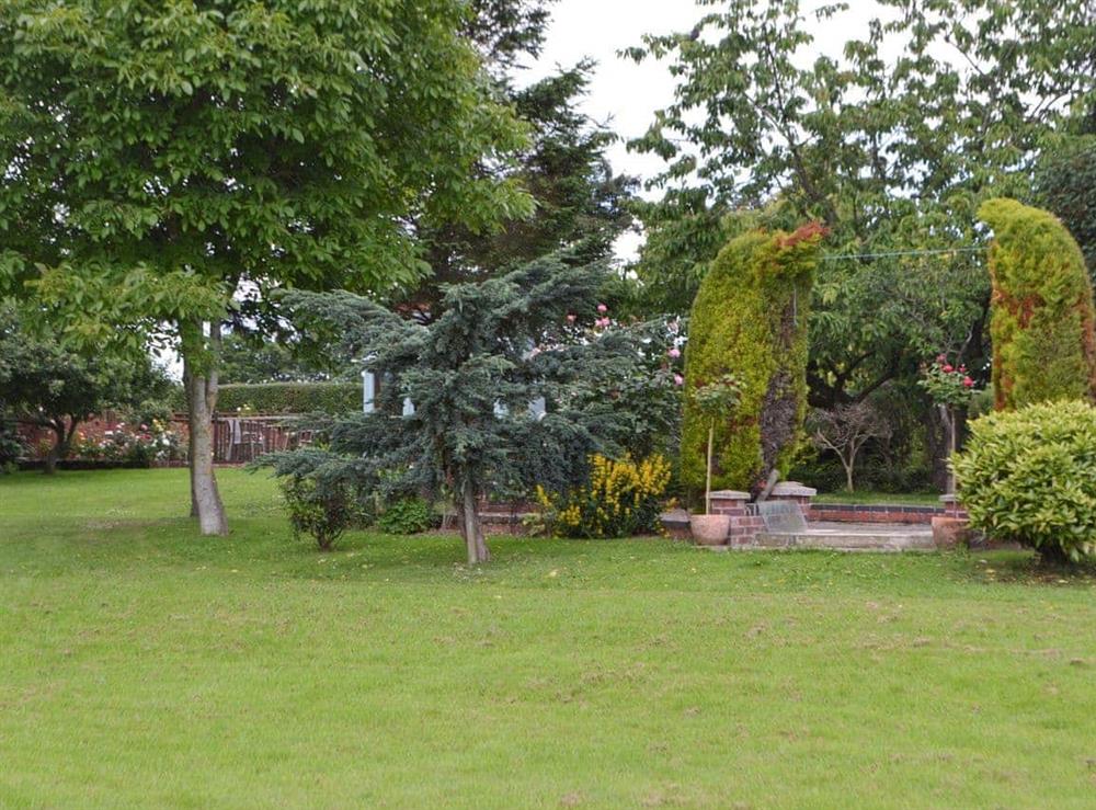 Garden at Rhuewood in Wem, Shropshire