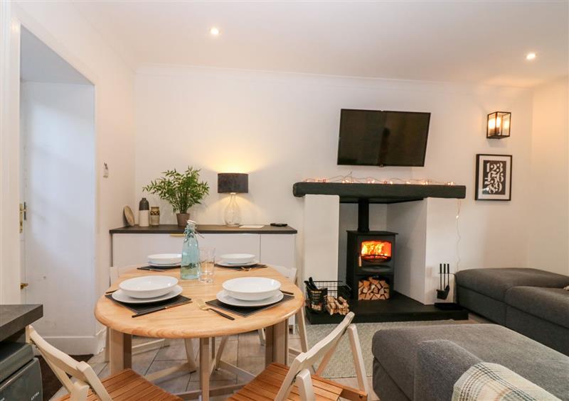 Enjoy the living room at Rhum Cottage, Peat Inn near St Andrews