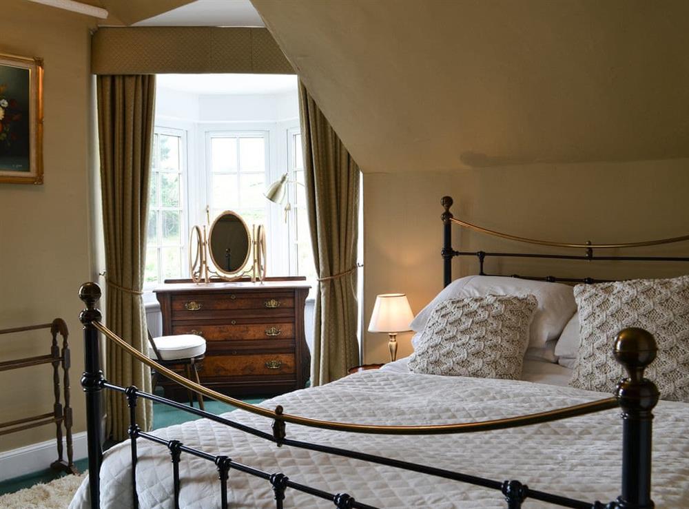 Double bedroom at Rhumhor House in Carrick Castle, near Lochgoilhead, Argyll
