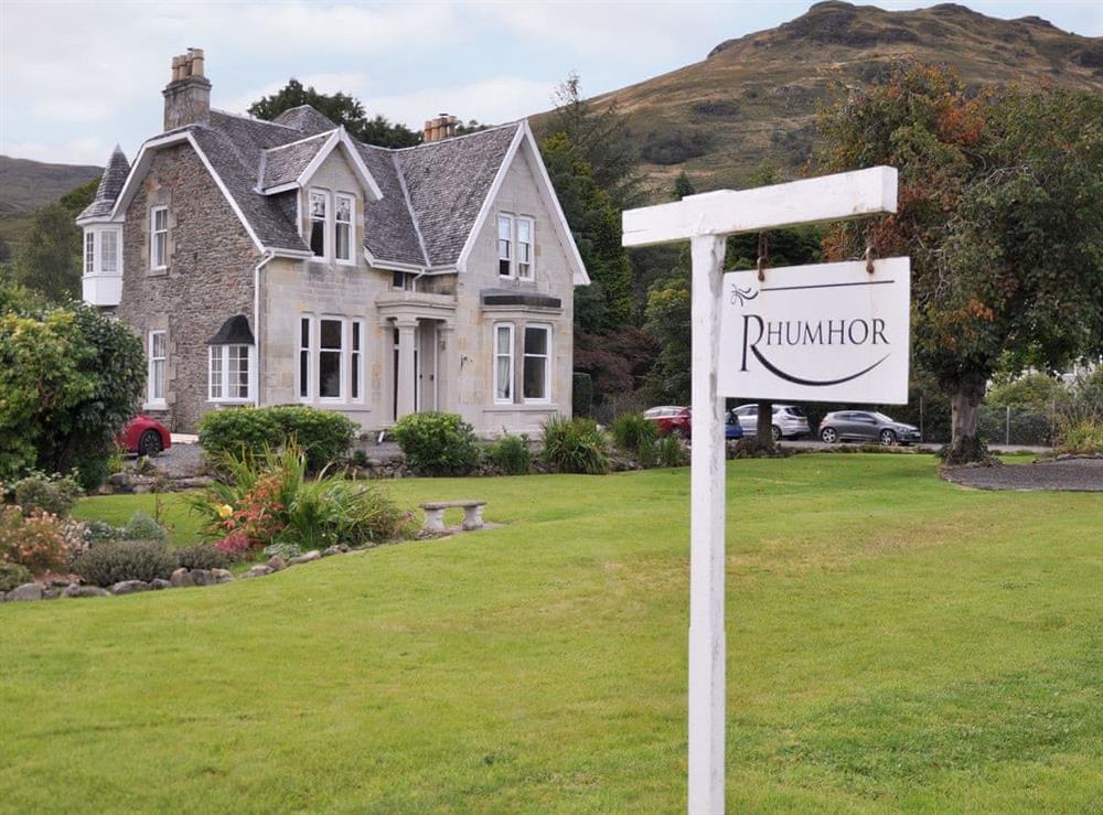 Lovely holiday home at Rhumhor House in Carrick Castle, near Lochgoilhead, Argyll
