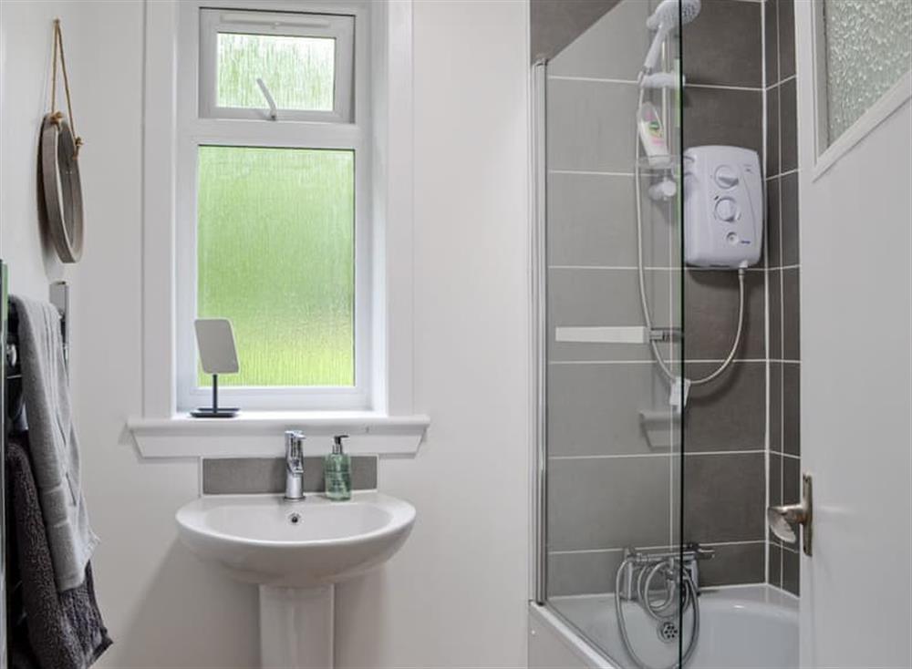 Shower room at Rhuside in Campbeltown, Argyll