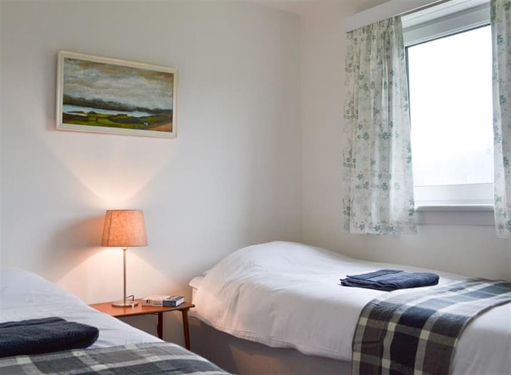 Twin bedroom at Rhuside in Campbeltown, Argyll