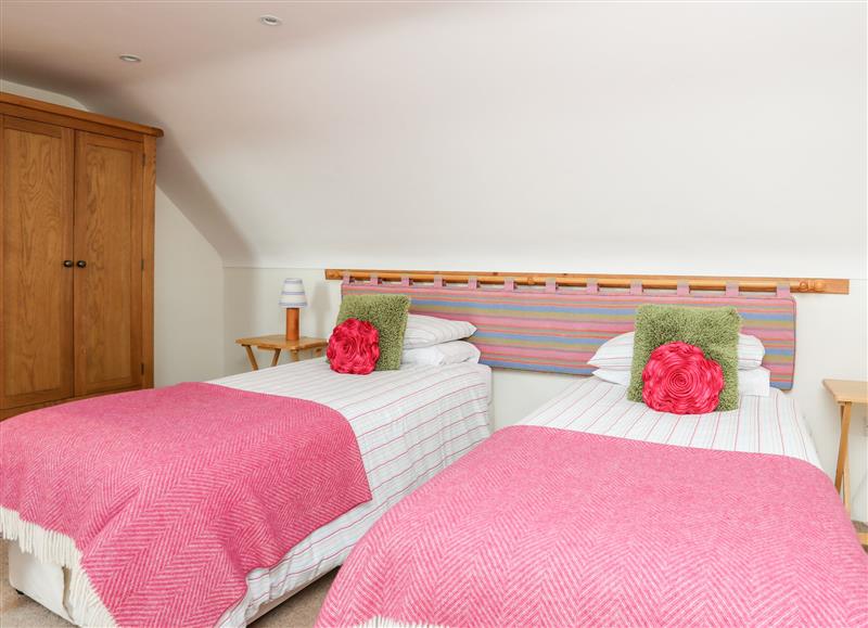 One of the bedrooms at Rhyd Y Bont Bach, Rhoscolyn