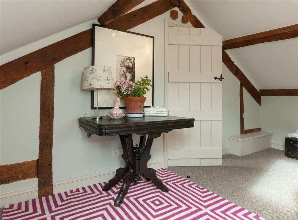Spacious double bedroom at Rhydloes Mill in Llansilin, near Oswestry, Powys