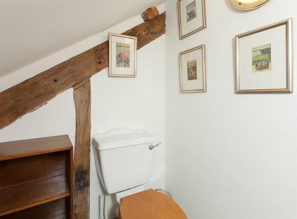 Third floor toilet at Rhydloes Mill in Llansilin, near Oswestry, Powys