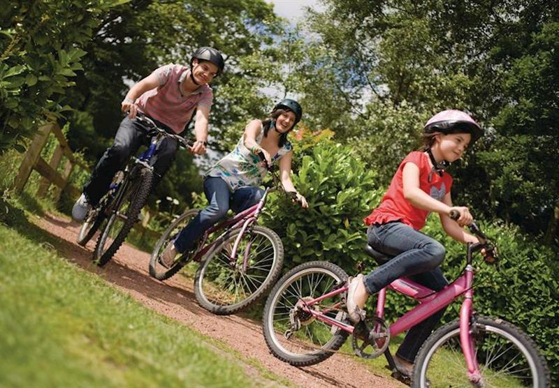 Cycle hire at Ribby Hall Village in Wrea Green, Lancashire