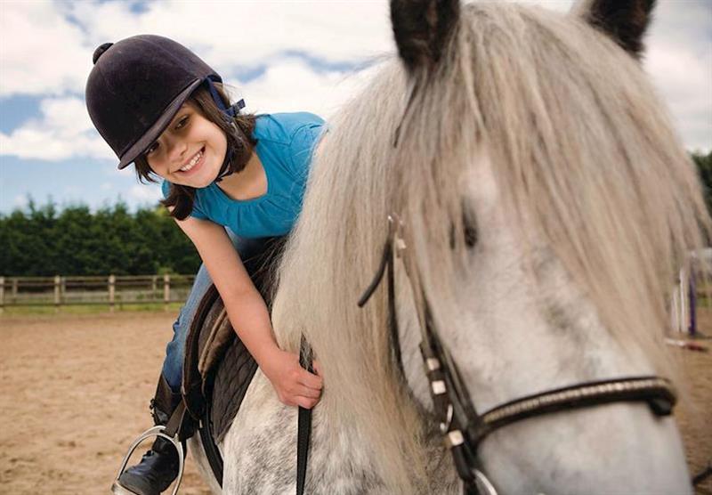Horse riding at Ribby Hall Village in Wrea Green, Lancashire