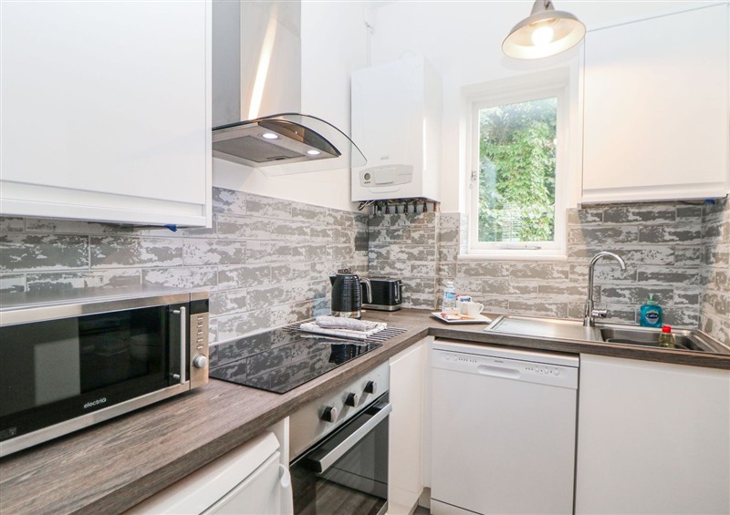 The kitchen at Riber, Matlock Bath