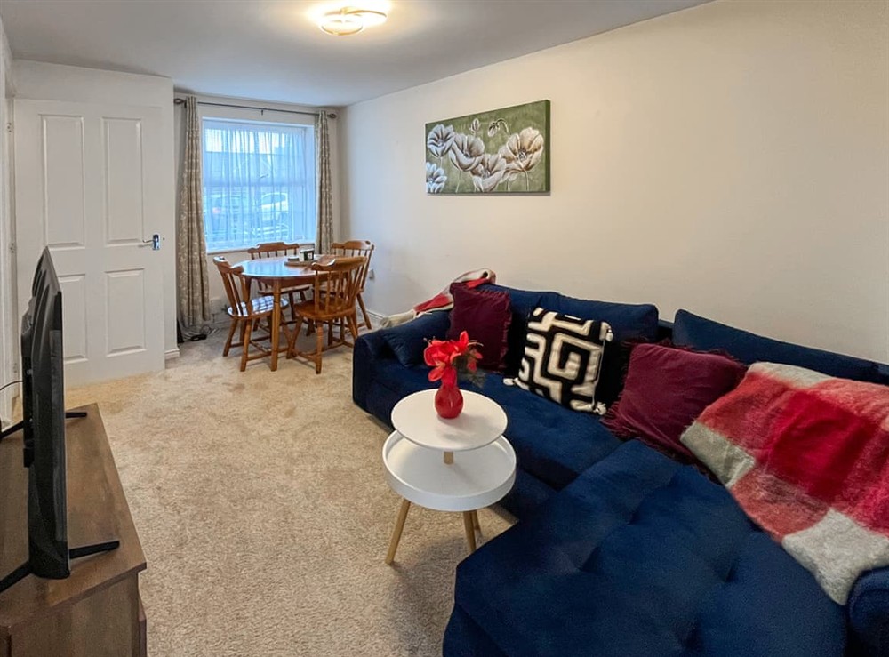 Living room/dining room at Richborough House in Westwood, near Margate, Kent