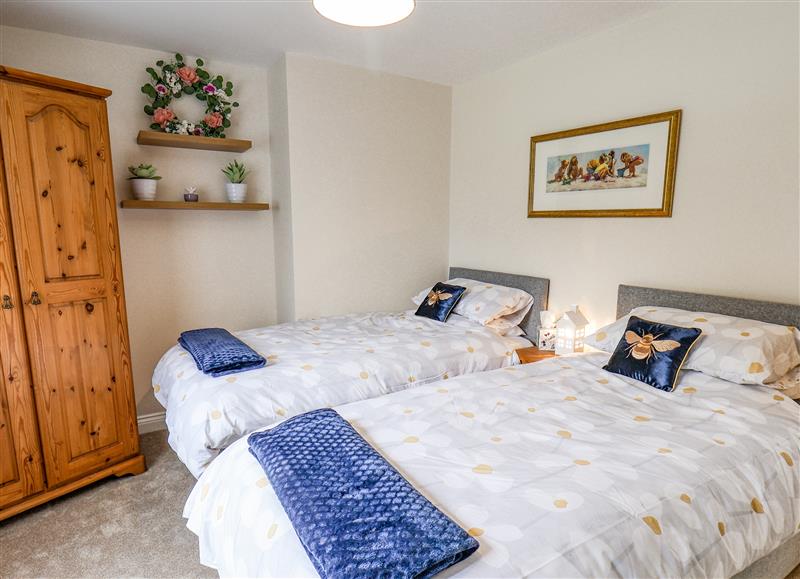 One of the 2 bedrooms at Richmond Cottage, Carlin How