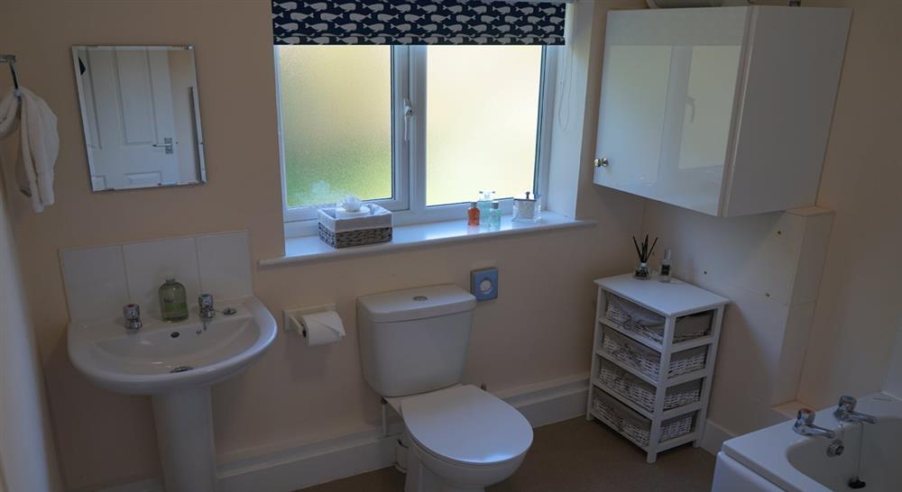 The bathroom at Richmond Lodge Apartment in Lincoln, Lincolnshire
