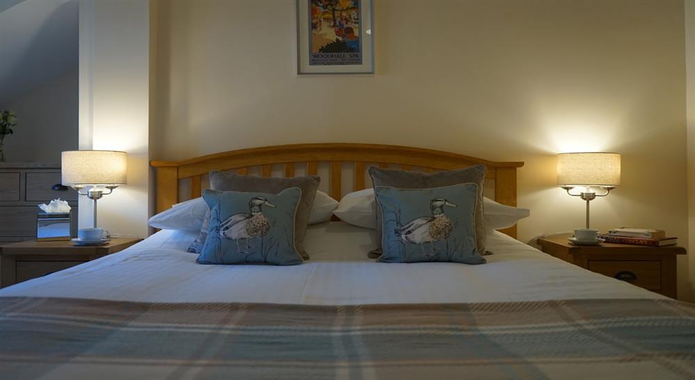 The double bedroom at Richmond Lodge Apartment in Lincoln, Lincolnshire