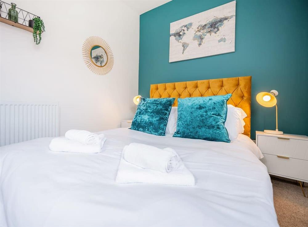 Double bedroom at Richmond Place in Cardiff, South Glamorgan