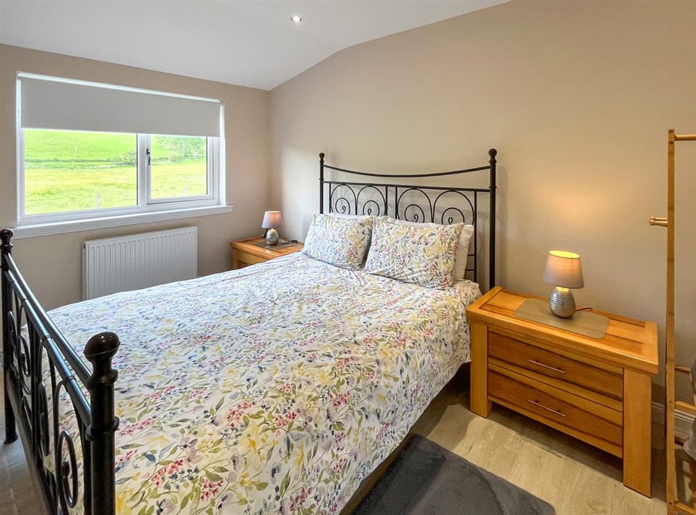 Double bedroom at Ridge View Lodge in Dumfries, Dumfriesshire