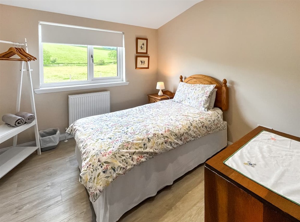 Single bedroom at Ridge View Lodge in Dumfries, Dumfriesshire