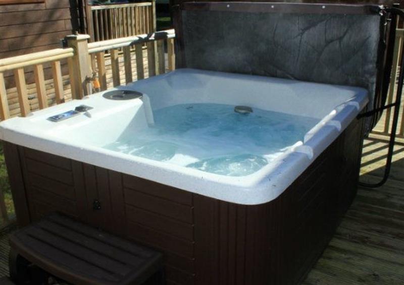 The hot tub at Ridgway Lodge, Calgarth 40