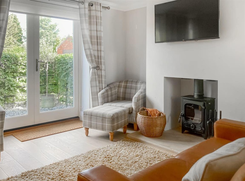 Living area at Ridings Cottage in Helmsley, North Yorkshire