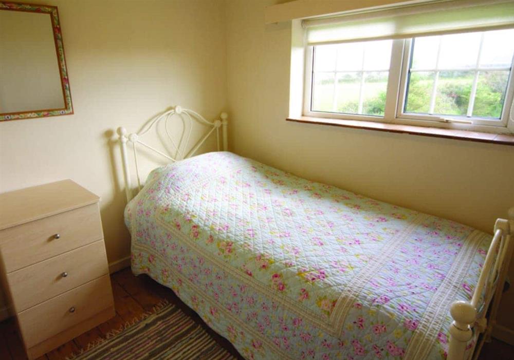 Riffli single bedroom at Riffli in Pwllheli, Gwynedd