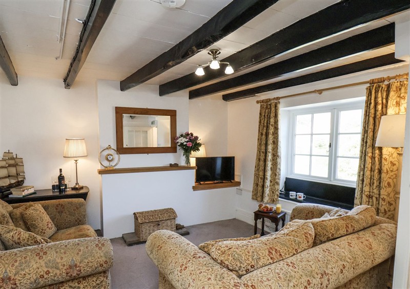 The living room at Rigg Cottage, Mount Pleasant, Sandsend