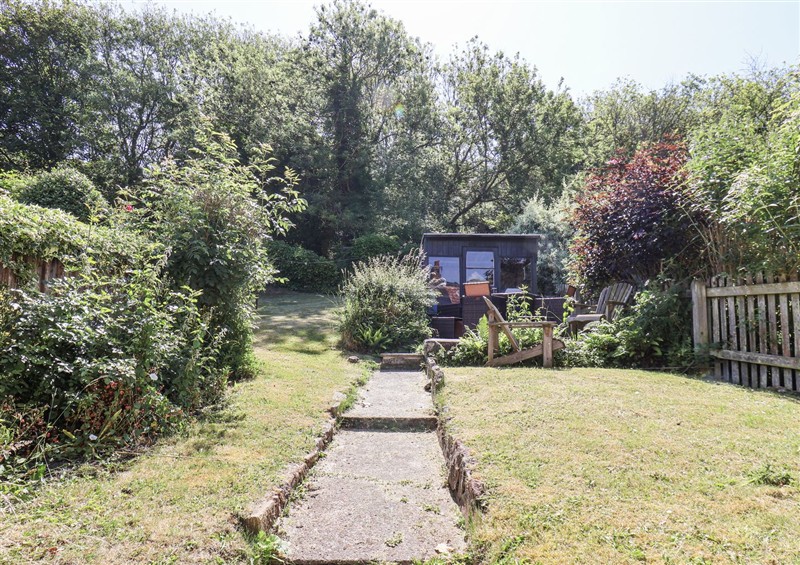This is the garden at Rigg Cottage, Mount Pleasant, Sandsend