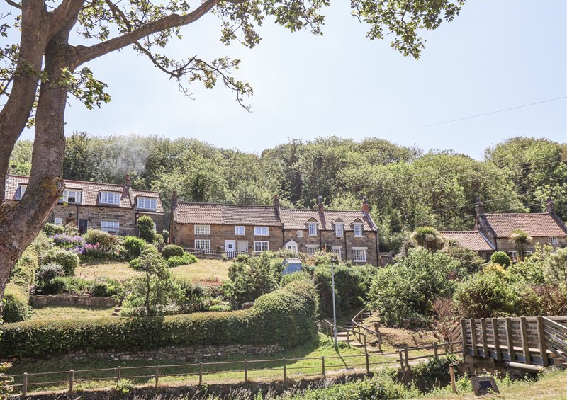 This is the setting of Rigg Cottage, Mount Pleasant at Rigg Cottage, Mount Pleasant, Sandsend
