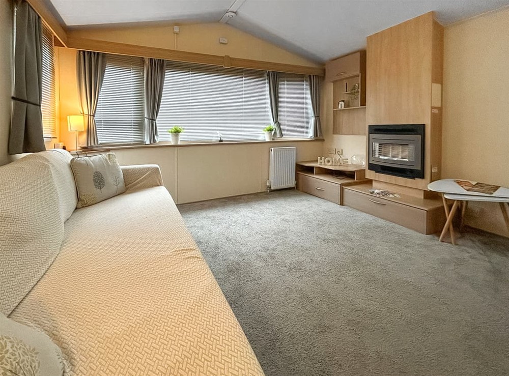 Living area at Rio Holiday Home in Forfar, Angus