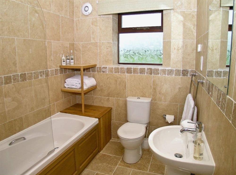 Bathroom at Rising Sun Cottage in Aldwark, near Tollerton, North Yorkshire