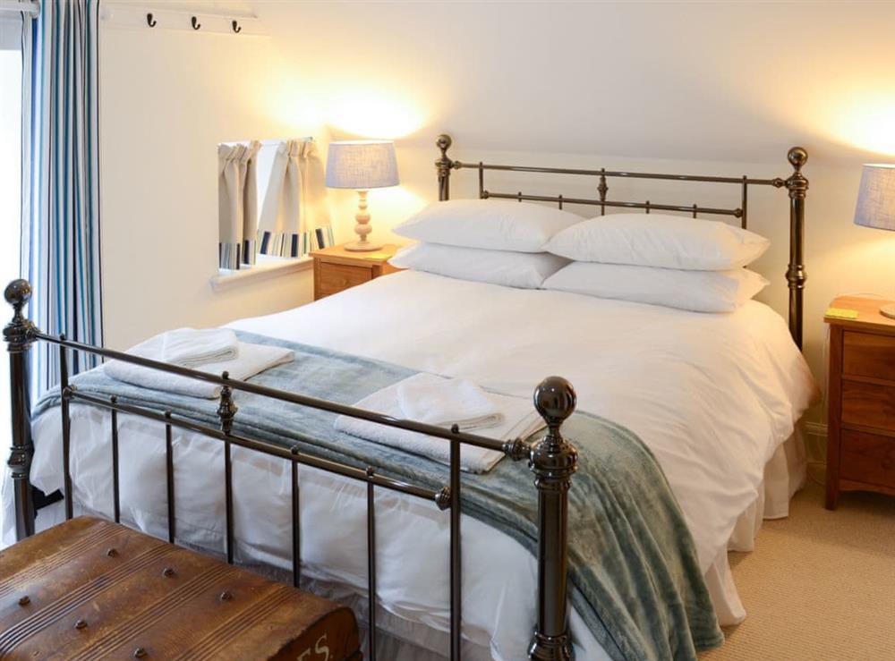 Luxurious double bedroom at The Fish House, 