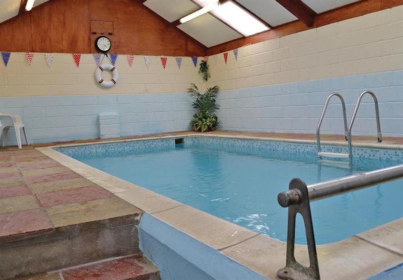 Indoor pool at Ritec Valley Cottages in St Florence, Nr Tenby