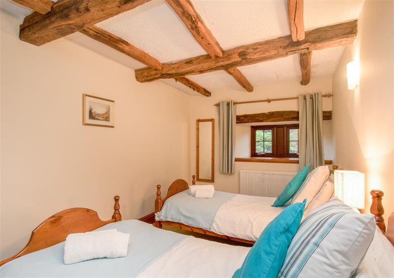 One of the bedrooms at Riven Oak, Lyth Valley near Levens