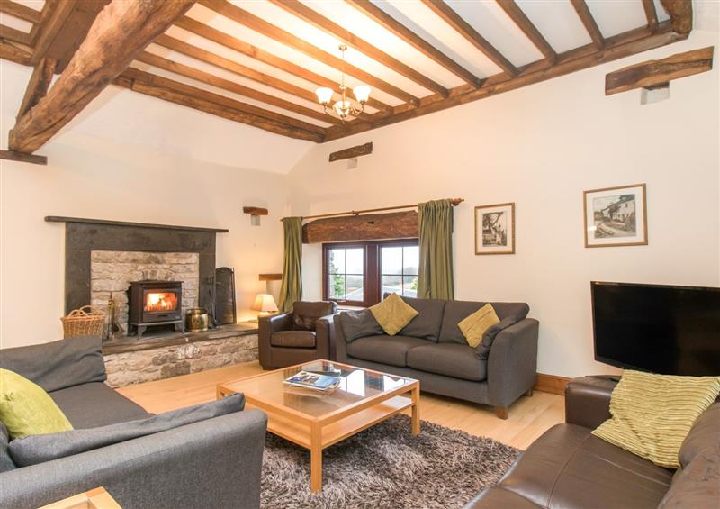 This is the living room at Riven Oak, Lyth Valley near Levens