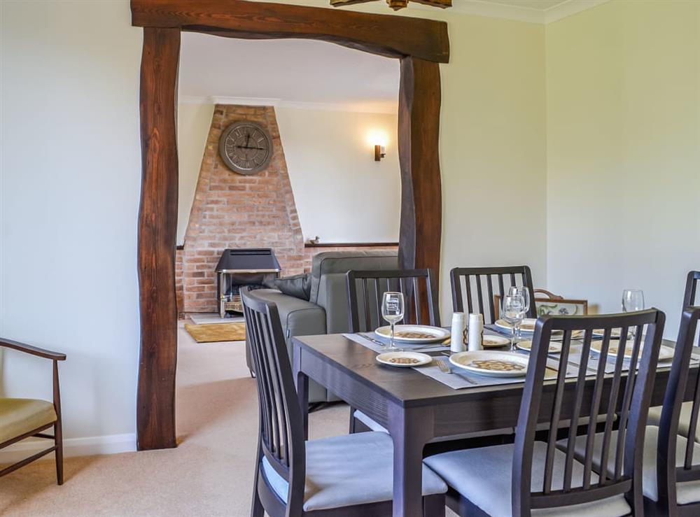 Dining Area at Rivendell in Beaumont, near Carlisle, Cumbria