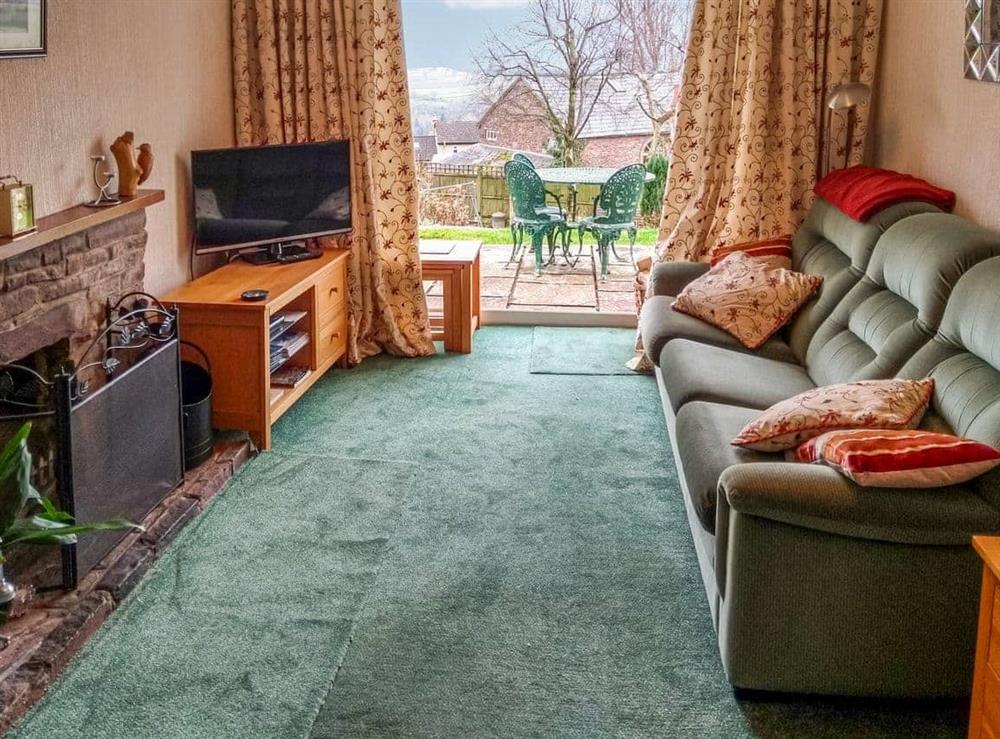 Living room at Rivendell in Blakeney, near Lydney, Gloucestershire