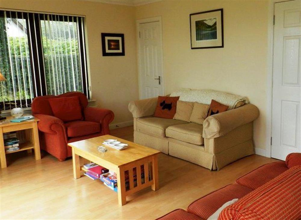 Living room at Rivendell in Lamlash, Isle of Arran, Scotland