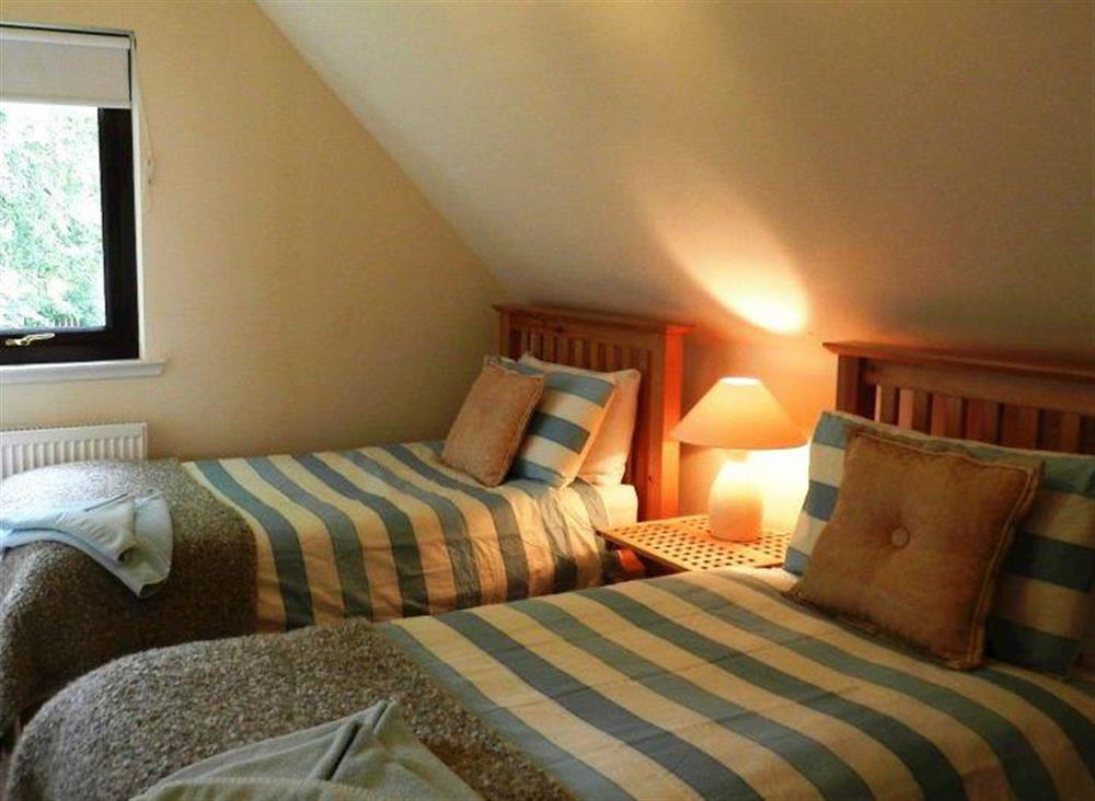 Twin bedroom at Rivendell in Lamlash, Isle of Arran, Scotland