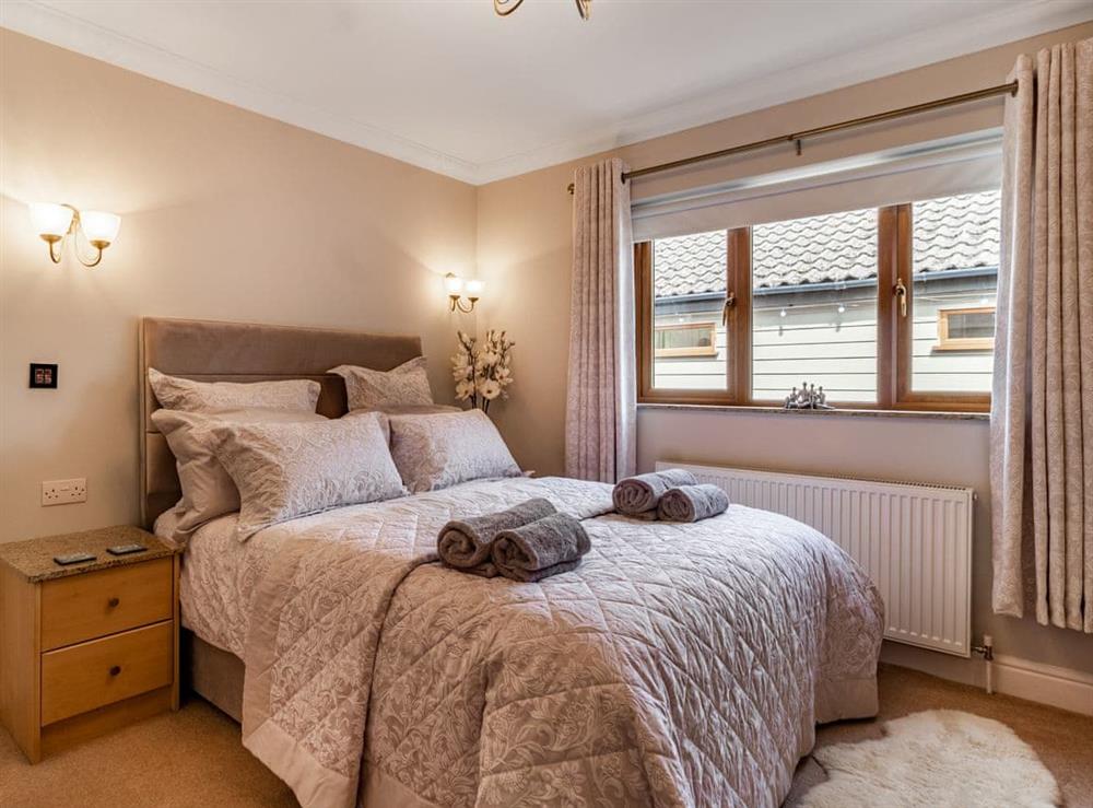 Double bedroom at Rivendell Lodge in Leziate, near Kings Lynn, Norfolk