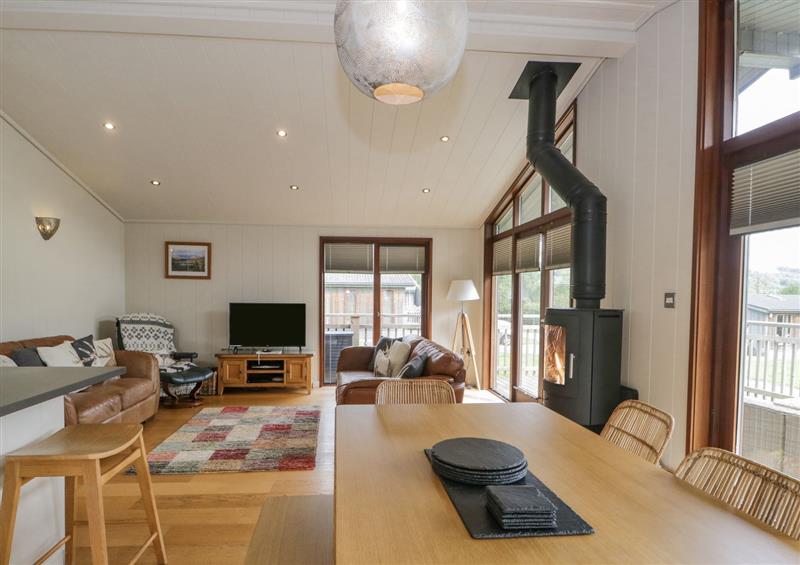 Enjoy the living room at Rivendell Lodge, Roger Ground near Hawkshead