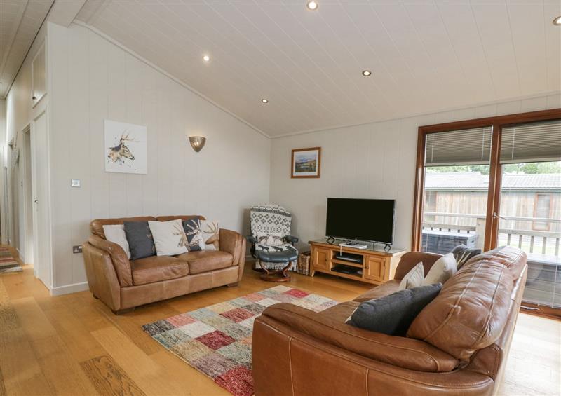 The living room at Rivendell Lodge, Roger Ground near Hawkshead