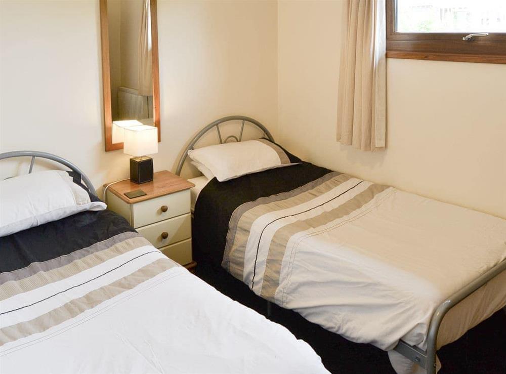Comfortable twin bedroom at River Breeze in Brundall, Norfolk