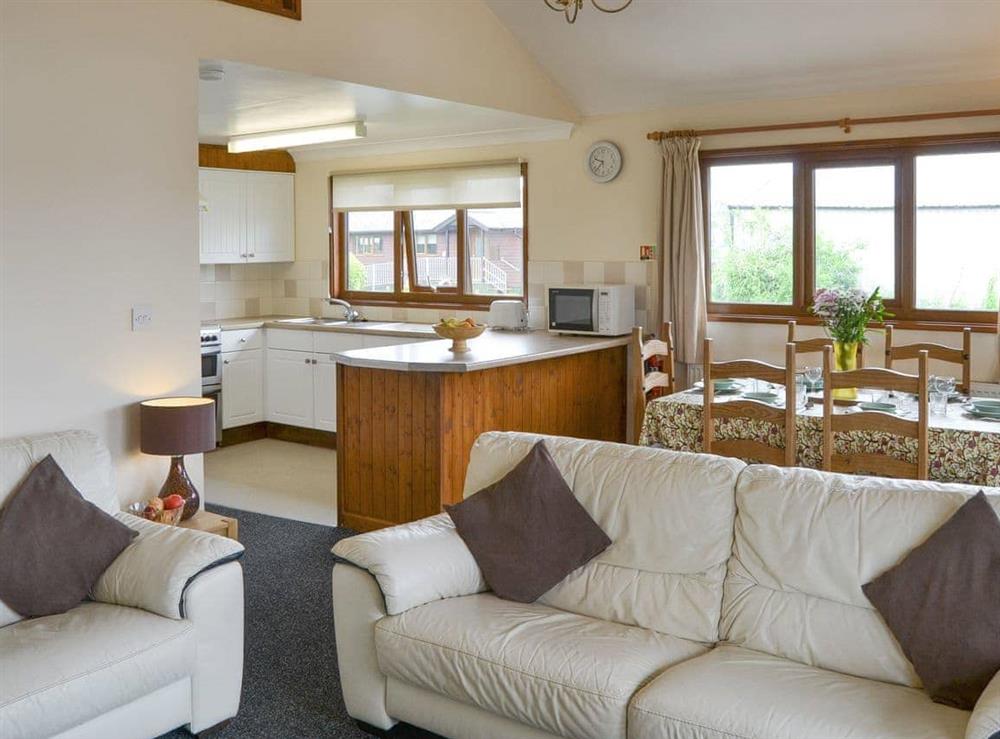 Convenient open-plan living space at River Breeze in Brundall, Norfolk