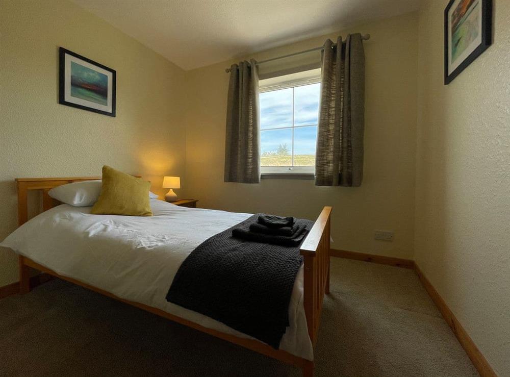 Bedroom at River Cottage in Forsinard, Sutherland