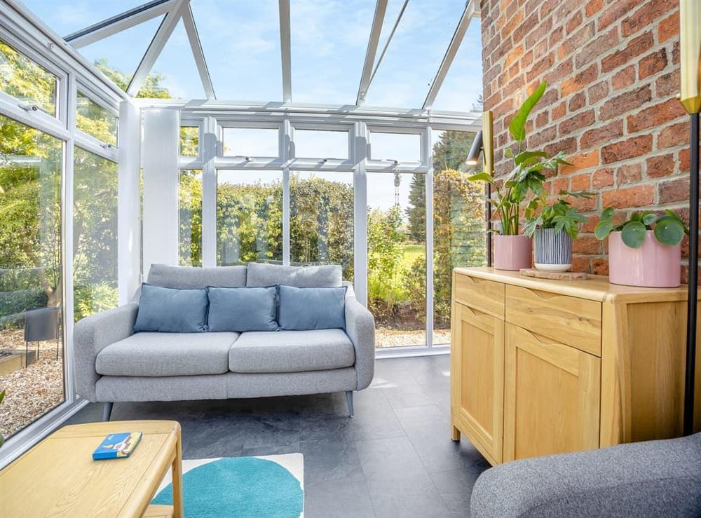 Conservatory at River Cottage in Stickford, near Boston, Lincolnshire