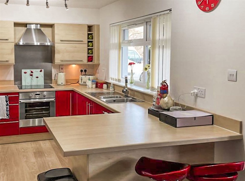 Kitchen at River Court in Fort Augustus, Inverness-Shire