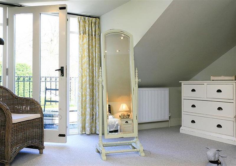 One of the bedrooms at River Lodge, Ambleside